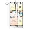 ソレアード 3LDKの間取り