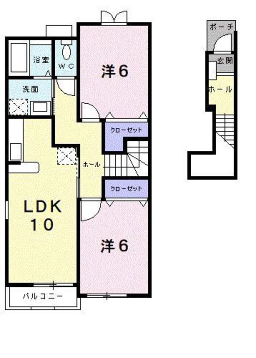 間取図 ハルシュタット　Ａ