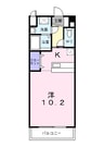 ヴィラ　ルミノーソ　Ａ 1Rの間取り
