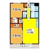 アンビエンテ　II 2LDKの間取り