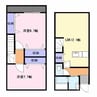 ラ・ペトレ 2LDKの間取り