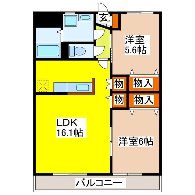 間取り図 たんぽぽＣ