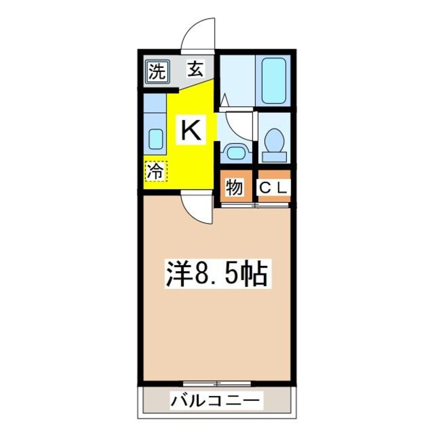 間取図 サニークレスト