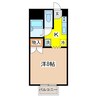 アーバーハウス吉田Ｃ 1Kの間取り