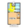 フォレストイン西条Ｃ 1Kの間取り