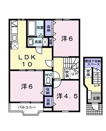 間取図 サミットハウスＢ棟