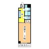 ブールバールセゾン 1Kの間取り