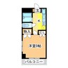 メゾン吉行 1Kの間取り