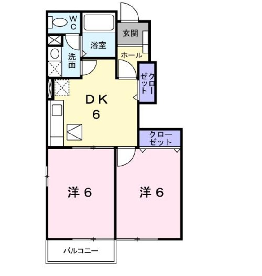 間取図 フォルムウェール