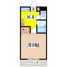 グローバル太田 1Kの間取り