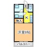 シャレオ　Ｃ 1Kの間取り