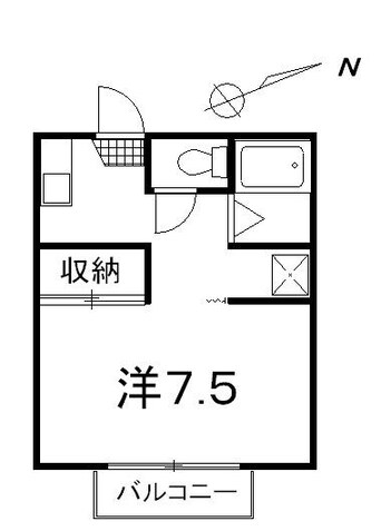 間取図 アーバーハウス吉田Ａ