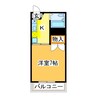 パレット 1Kの間取り