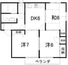 コンドウレジデンスＢ 3DKの間取り