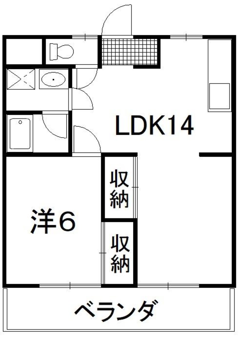 間取図 ラ・ジュール