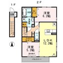 D-roomマスヤの間取図