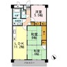 脇坂マンション 3LDKの間取り