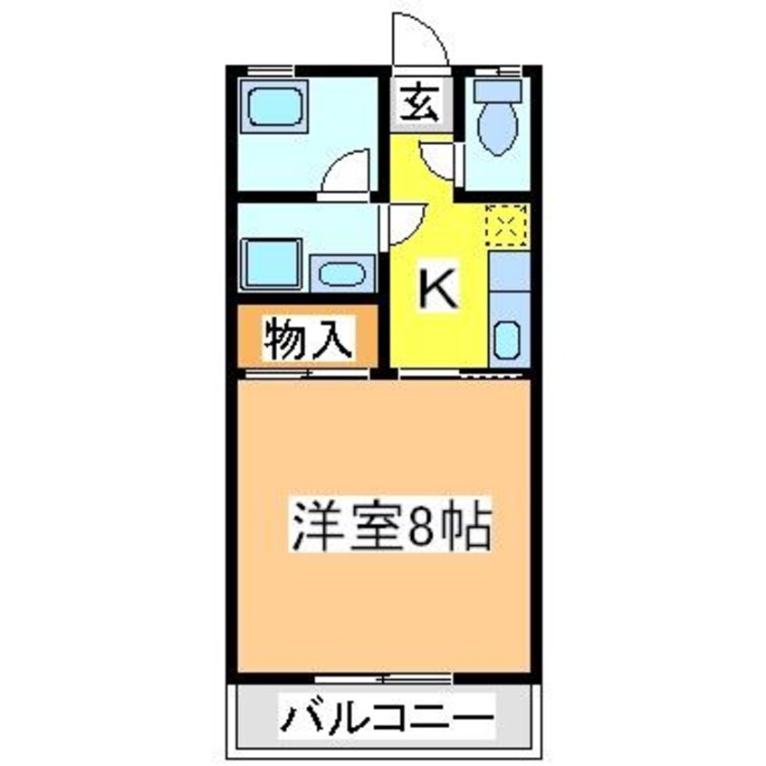 間取図 シャレオ　Ａ