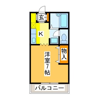 間取図 コーポルピナスA