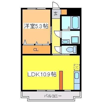 間取図 アステル西条A