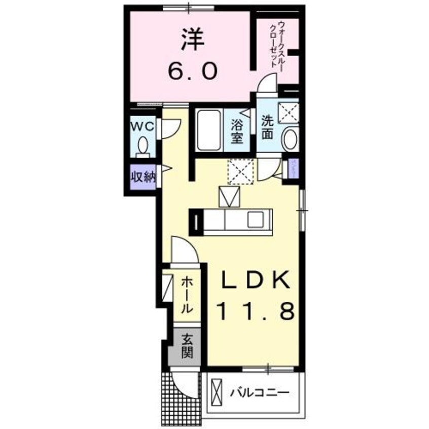 間取図 プランタンＨ