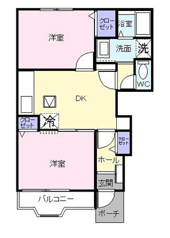 間取図 メリッサII