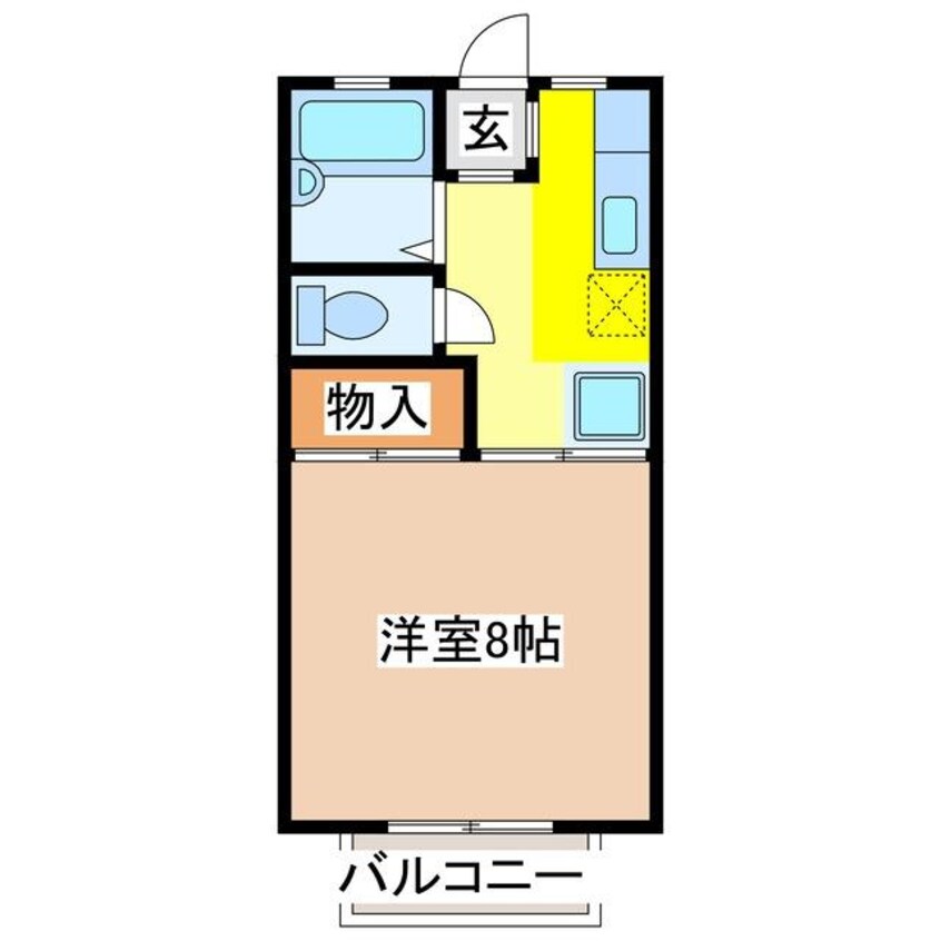 間取図 メゾン1283