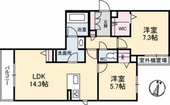 間取図 シャーメゾン寺家駅前