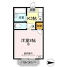ライブ１０ 1Kの間取り