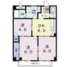 メゾンアベニ－ル 3DKの間取り