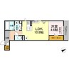 アネシス寺家Ａ・Ｂ　Ａ棟 1LDKの間取り