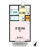 ライブ２０ 1Kの間取り