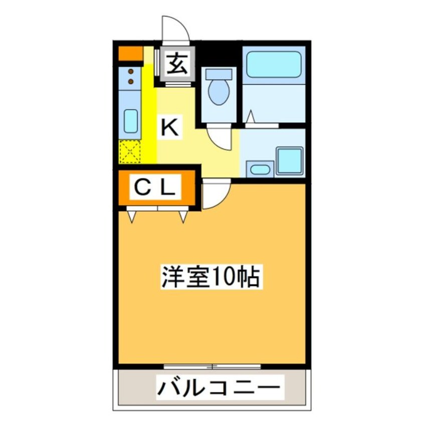 間取図 アルカディアIII