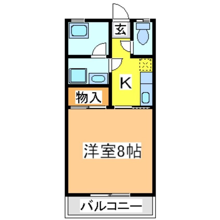 間取図 シャレオ　Ｄ