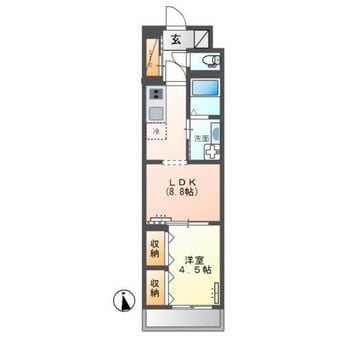 間取図 ファイン　ヴィラIX