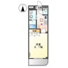 萌II 1Kの間取り