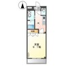 萌II 1Kの間取り