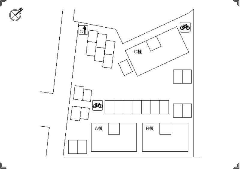 駐車場配置図 ラファエルA