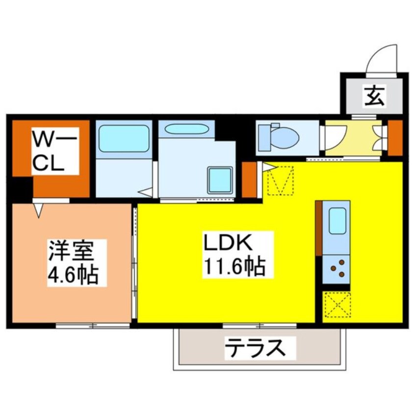 間取図 スマイルオン