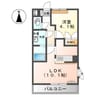 ベアーレ 1LDKの間取り