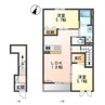 ムーンリバーA 2LDKの間取り
