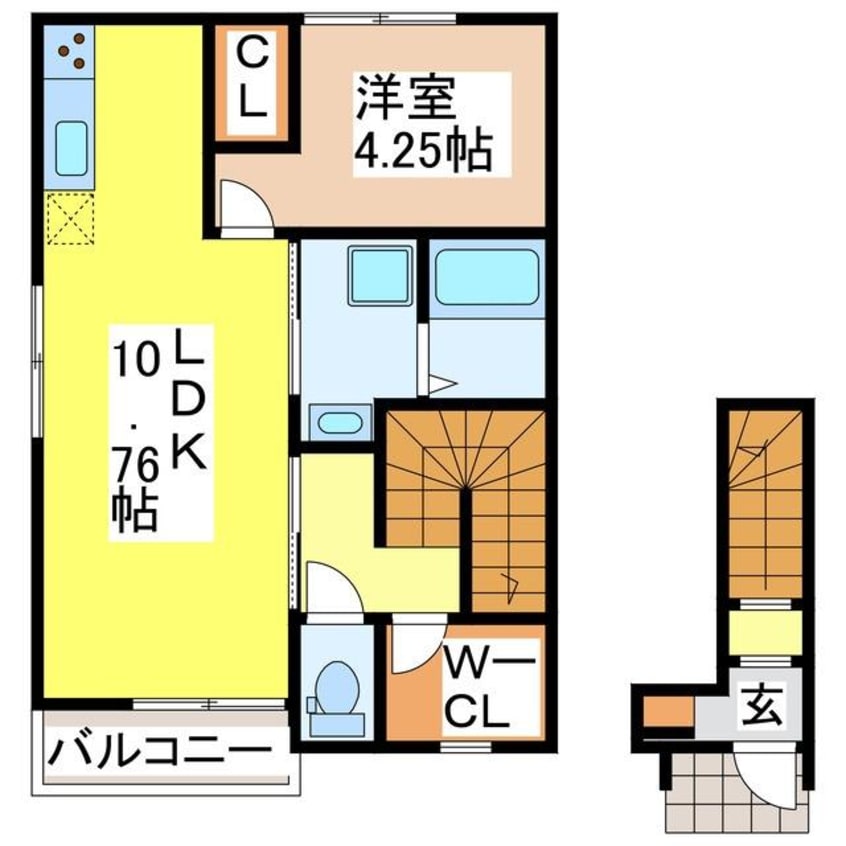 間取図 ＹＤＭ　Ｂ