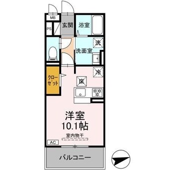 間取図 メゾングランレーヴA棟