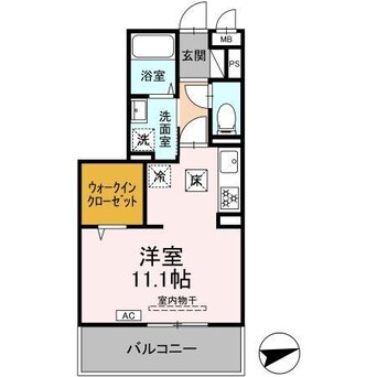 間取図 メゾングランレーヴA棟