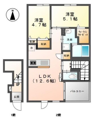間取図 ボヌール