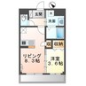 八本松店舗併用アパート（新築 1LDKの間取り