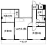一ぷくマンション 3LDKの間取り