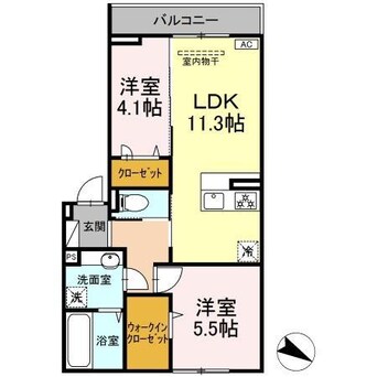 間取図 メルベーユ