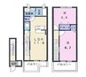 ユニメゾン・翔隆弐番館 2LDKの間取り