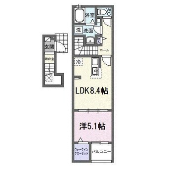 間取図 キャトル　サン　オンズ